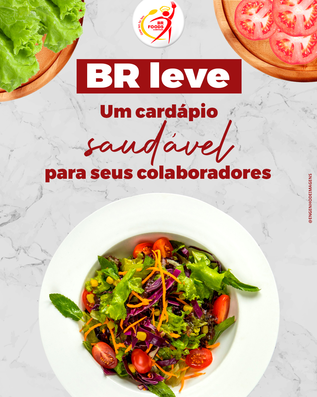 BR LEVE: Nutrição e sabor no ambiente de trabalho!