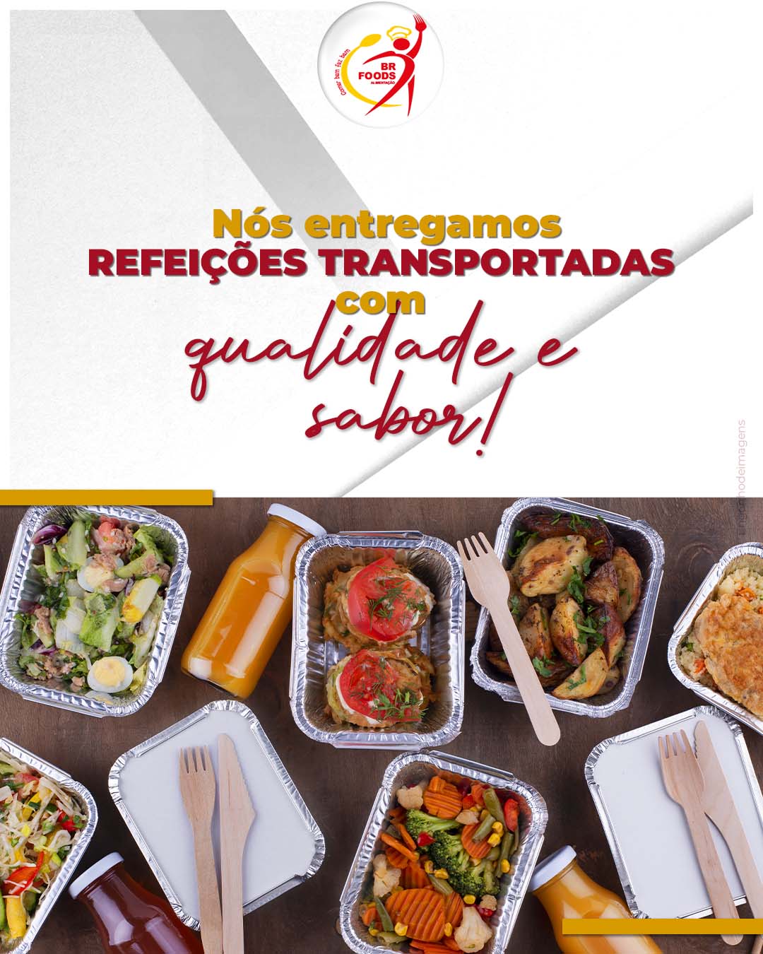 Conheça nossas refeições transportadas!