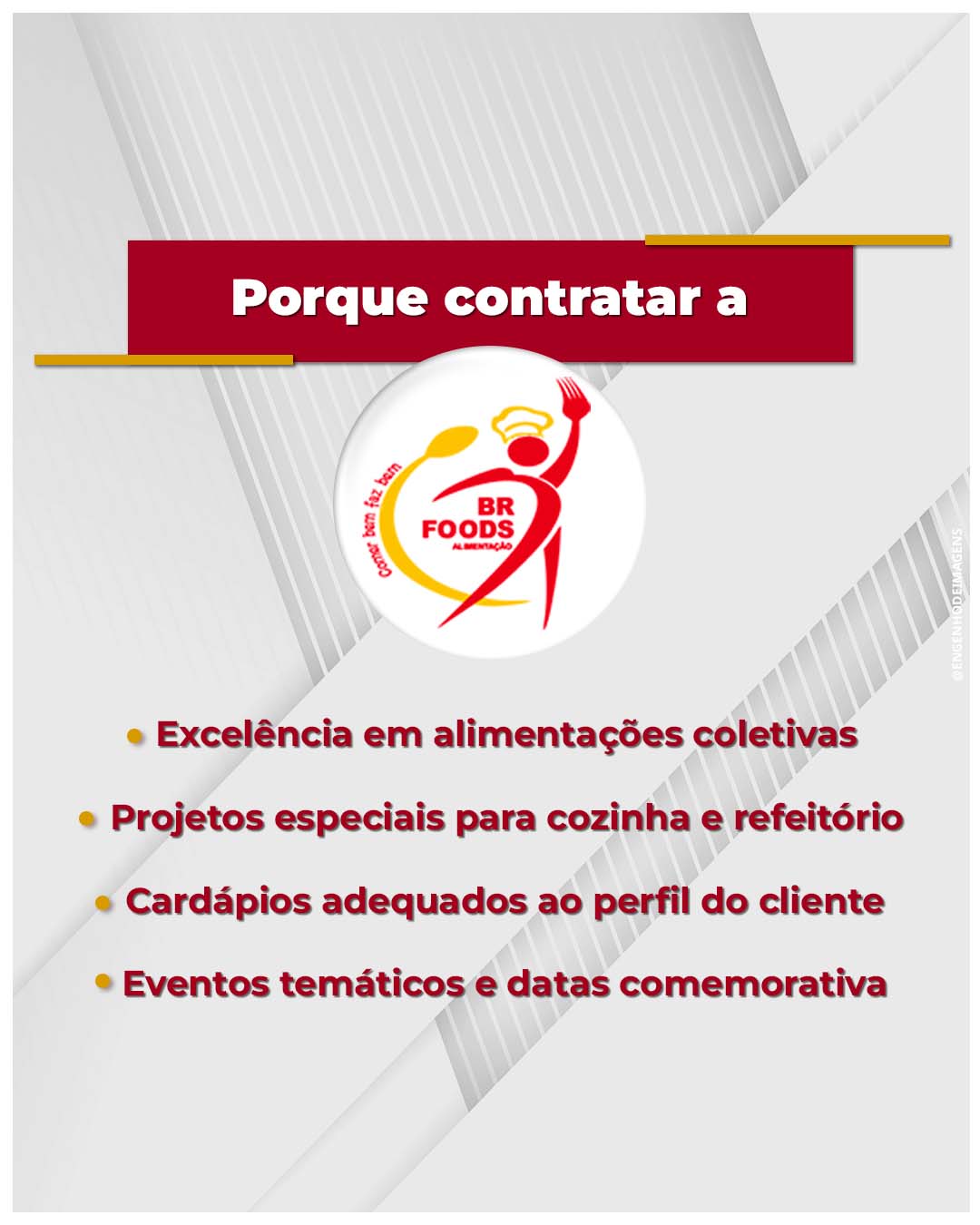 A alimentação corporativa pode ir além do básico! 