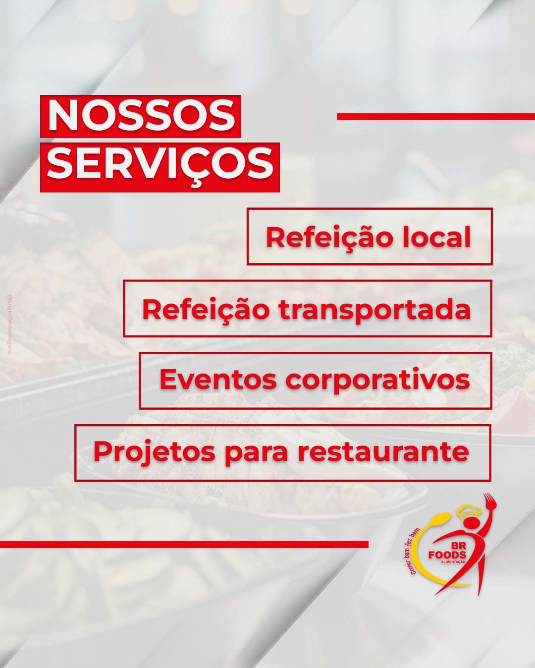 Elevando o padrão de alimentação corporativa