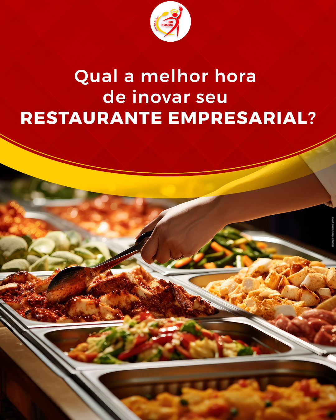 Inove seu restaurante empresarial com a BR Foods! 