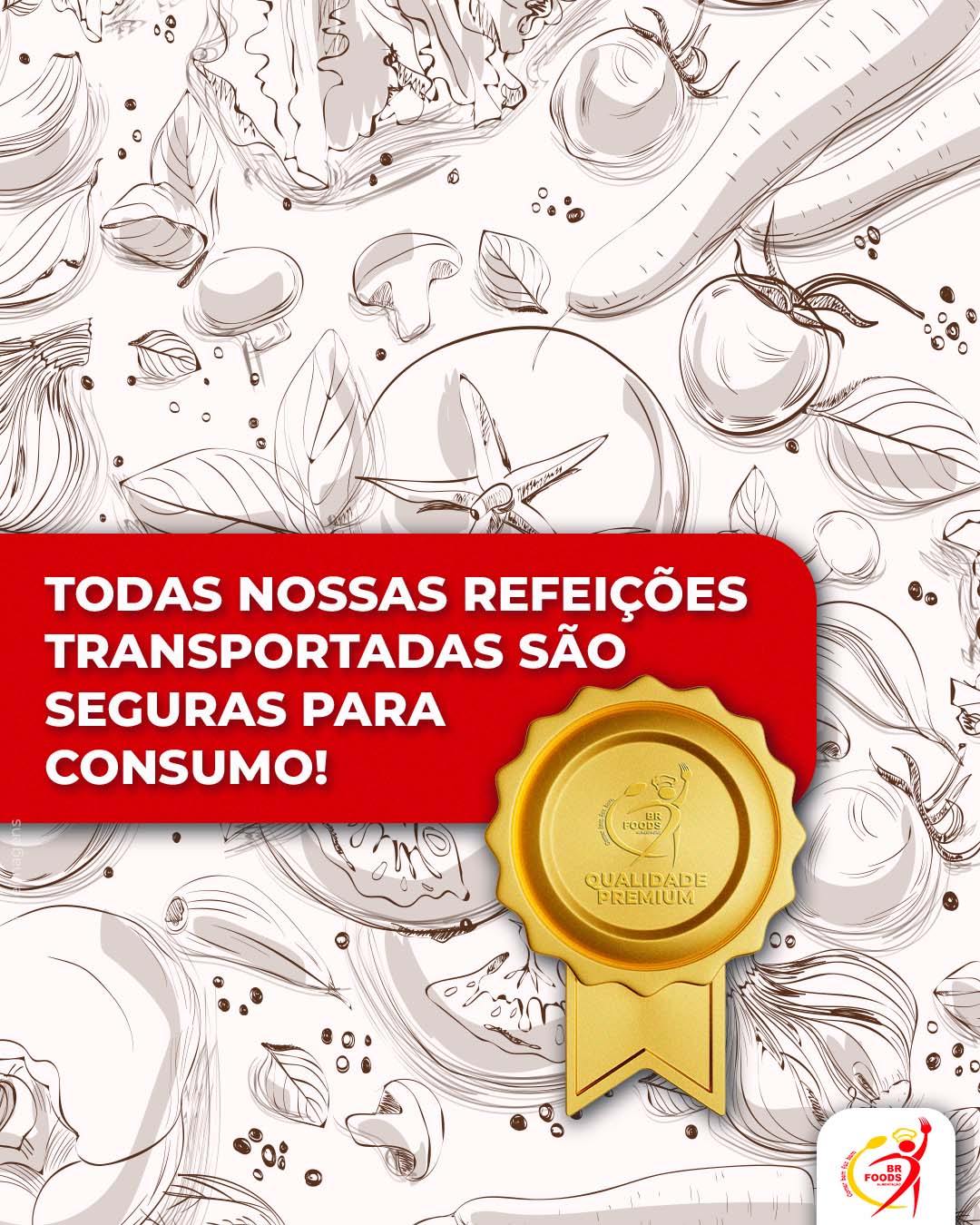 Confie na BR Foods para o bem-estar da sua equipe