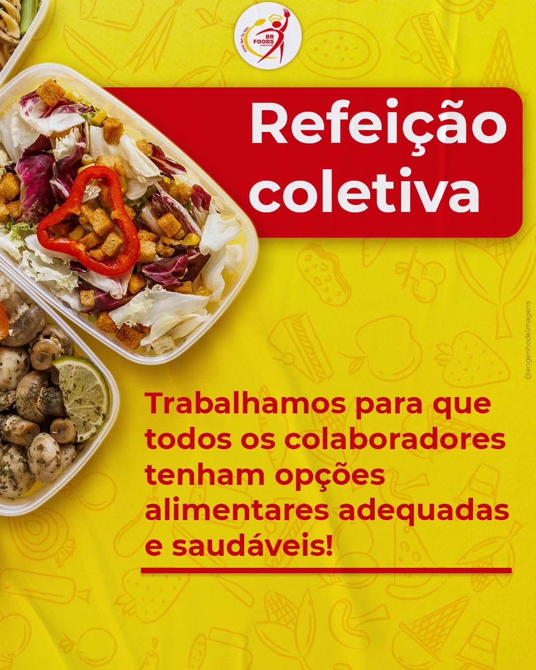 Alimentação saudável e variada na BR Foods