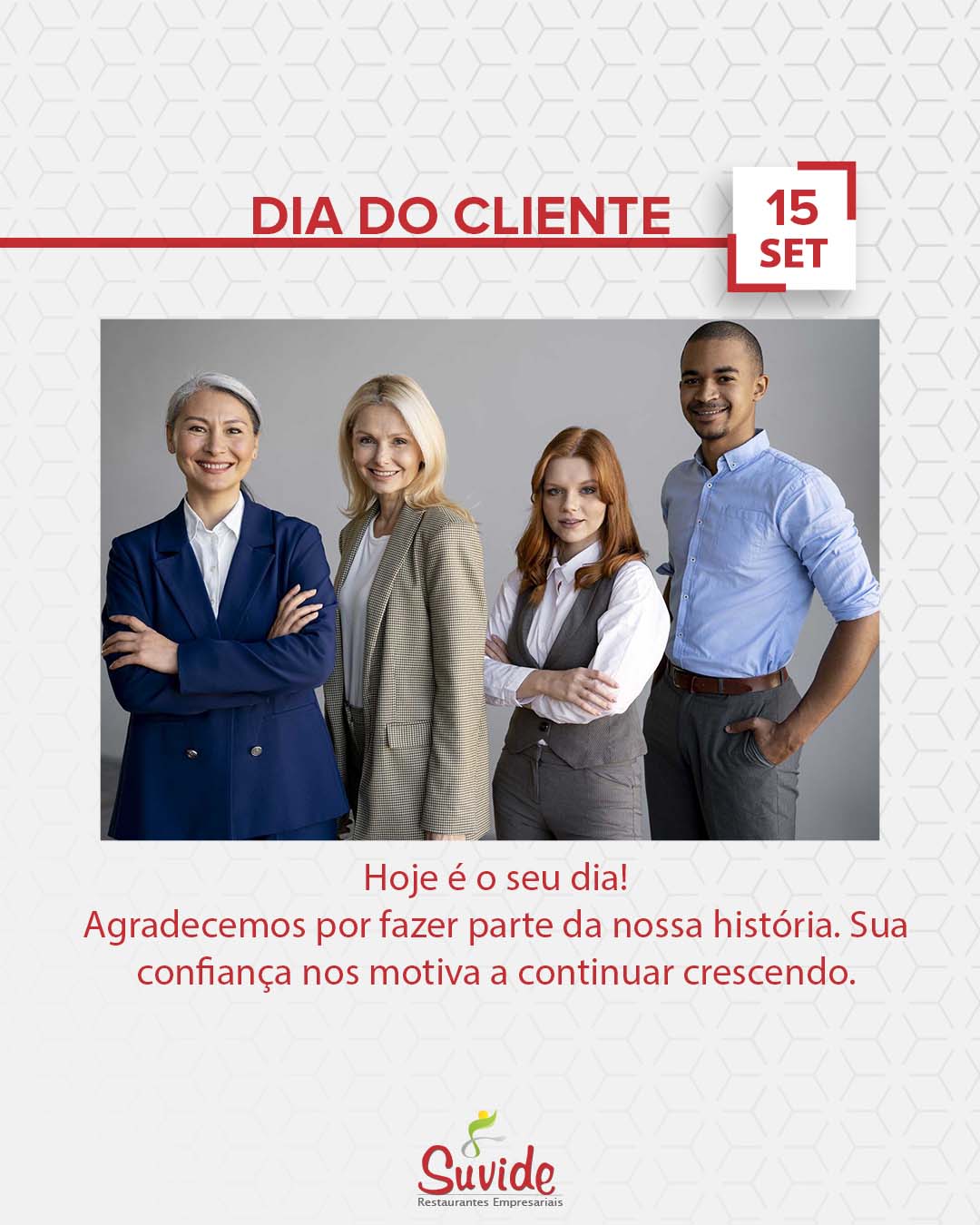FELIZ DIA DO CLIENTE!! 