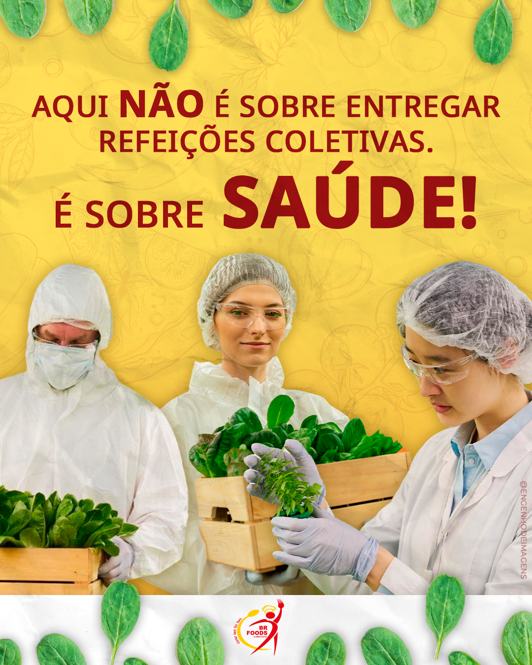 Nosso compromisso vai além da alimentação!